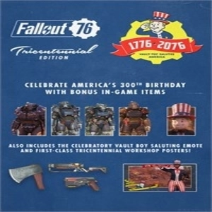 Fallout 76 Tricentennial Pack Upgrade
