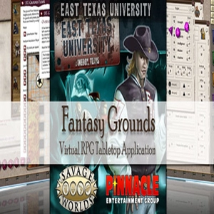Fantasy Grounds Savage Worlds ETU East Texas University
