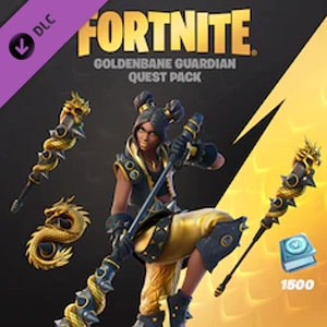 Fortnite Goldenbane Guardian Quest Pack Xbox One