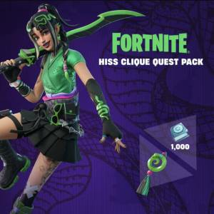Fortnite Hiss Clique Quest Pack Playstation 4