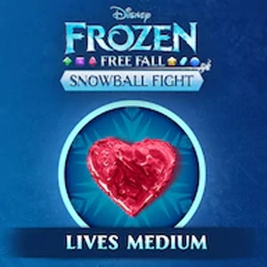 Frozen Free Fall Snowball Fight Medium Set of Lives Playstation 4