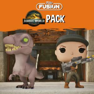 Funko Fusion Jurassic World Rebirth Pack 1 Zora Bennett and Spinosaurus Playstation 4