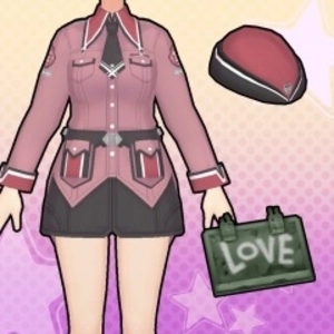 Gal*Gun Double Peace Sakurazaki Squad 777 Costume Set Playstation 4