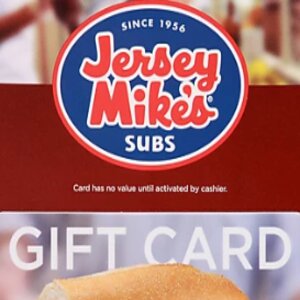 Tarjeta Regalo Jersey Mike’s Gift Card Comparar Precios