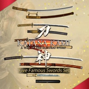 KATANA KAMI A Way of the Samurai Story Five Famous Swords Set