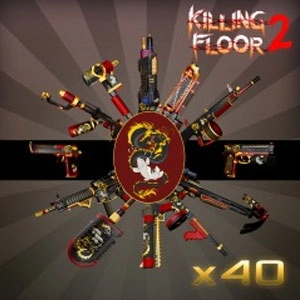 Killing Floor 2 Dragon And Koi Complete Weapon Skin Set Xbox Series X