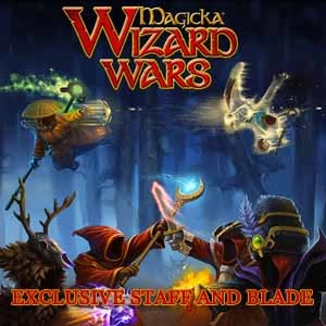 Magicka Wizard Wars Exclusive Staff and Blade Pc