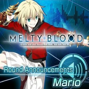 MELTY BLOOD TYPE LUMINA Mario Round Announcements Pc