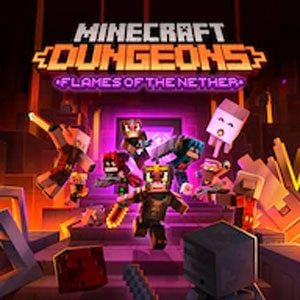 Minecraft Dungeons Flames of the Nether Playstation 4