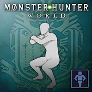 Monster Hunter World Gesture Squat Day Xbox Series X
