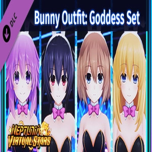 Neptunia Virtual Stars Bunny Outfit Goddess Set Pc