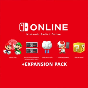 Nintendo Switch Online + Paquete de expansión Switch