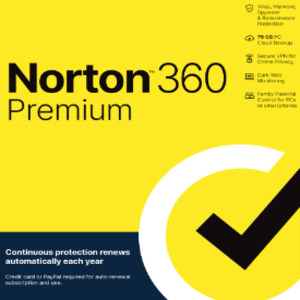 Norton 360 Premium 2022 Pc