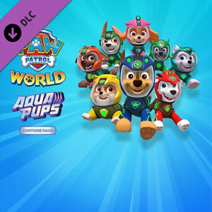 PAW Patrol World Aqua Pups Costume Pack Switch