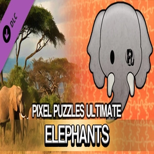 Pixel Puzzles Ultimate Puzzle Pack Elephants