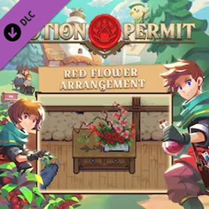 Potion Permit Red Flower Arrangement Pc