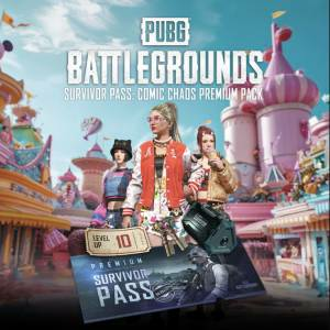 PUBG Survivor Pass Comic Chaos Premium Pack Xbox Series X