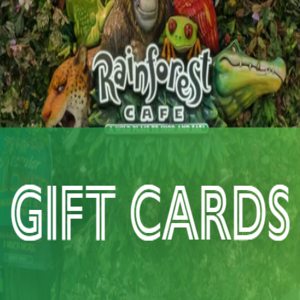 Tarjeta Regalo Rainforest Cafe | Comparar Precios