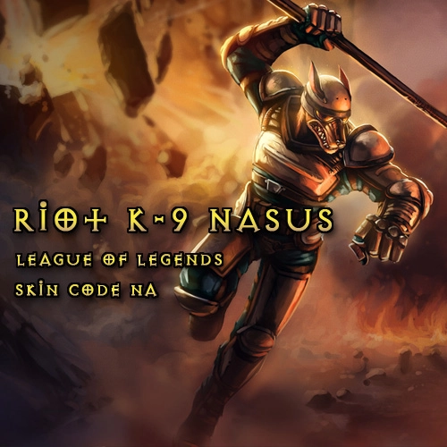 Riot K-9 Nasus League Of Legends Skin NA Pc