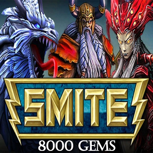 SMITE 8000 Gems Pc