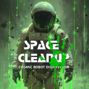 Space CleanUp Cosmic Robot Disinfector Playstation 4