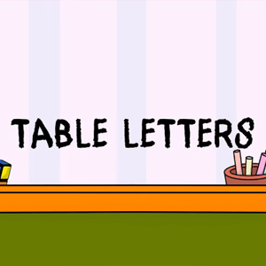Table Letters Switch