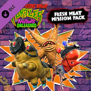 Teenage Mutant Ninja Turtles Mutants Unleashed Fresh Meat Mission Pack Playstation 5