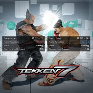 TEKKEN 7 DLC13 Frame Data Display Playstation 4