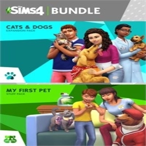 The Sims 4 Cats and Dogs Plus My First Pet Stuff Bundle Xbox Series X