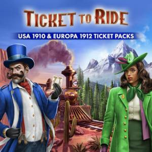 Ticket to Ride USA 1910 & Europa 1912 Ticket Packs Playstation 4