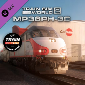 Train Sim World 4 Compatible Caltrain MP36PH-3C Baby Bullet Playstation 4