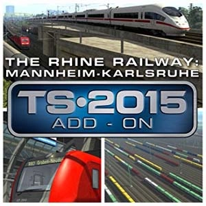 Train Simulator The Rhine Railway Mannheim Karlsruhe Route Add-On Pc