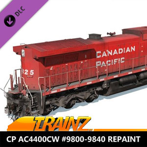 Trainz 2019 DLC CP AC4400CW #9800-9840 Repaint