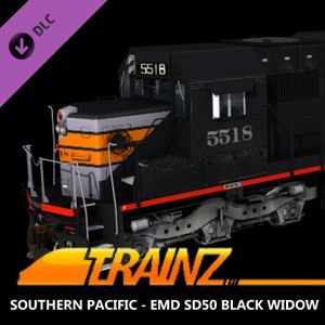 Trainz 2022 Southern Pacific-EMD SD50 Black Widow