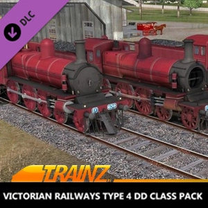 Trainz 2022 Victorian Railways Type 4 DD Class Pack-Canadian Red Pc