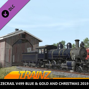 Trainz 2022 ZecRail V499 Blue & Gold and Christmas 2019 Pc