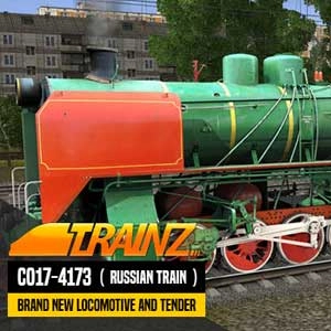 Trainz A New Era CO17-4173 Russian Loco and Tender Pc