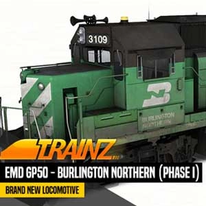 Trainz A New Era EMD GP50 Burlington Northern Phase 1 Pc