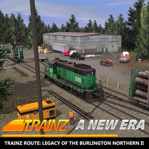 Trainz A New Era Trainz Route Legacy of the Burlington Northern 2 Pc