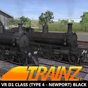 Trainz A New Era Victorian Railways D1 Class Type 4 Newport Black Pc