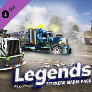 Truck Drag Racing Legends Simulator Stickers Mania Pack Switch