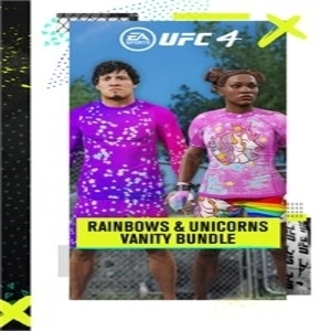 UFC 4 Rainbows and Unicorns Vanity Bundle
