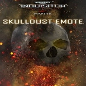 Warhammer 40K Inquisitor Martyr Skulldust emote Playstation 4