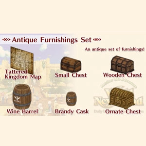 WorldNeverland Elnea Kingdom Antique Furnishings Set Switch