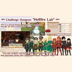 WorldNeverland Elnea Kingdom Challenge Dungeon Hellfire Lair