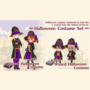 WorldNeverland Elnea Kingdom Halloween Costume Set Switch