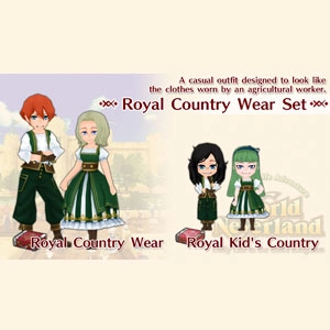 WorldNeverland Elnea Kingdom Royal Country Wear Set Switch