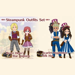 WorldNeverland Elnea Kingdom Steampunk Outfits Set Switch