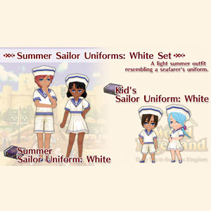 Comprar WorldNeverland Elnea Kingdom Summer Sailor Uniforms White Set Nintendo Switch Barato comparar precios