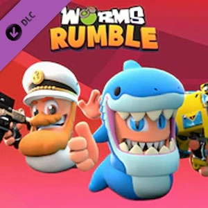 Worms Rumble Captain and Shark Double Pack